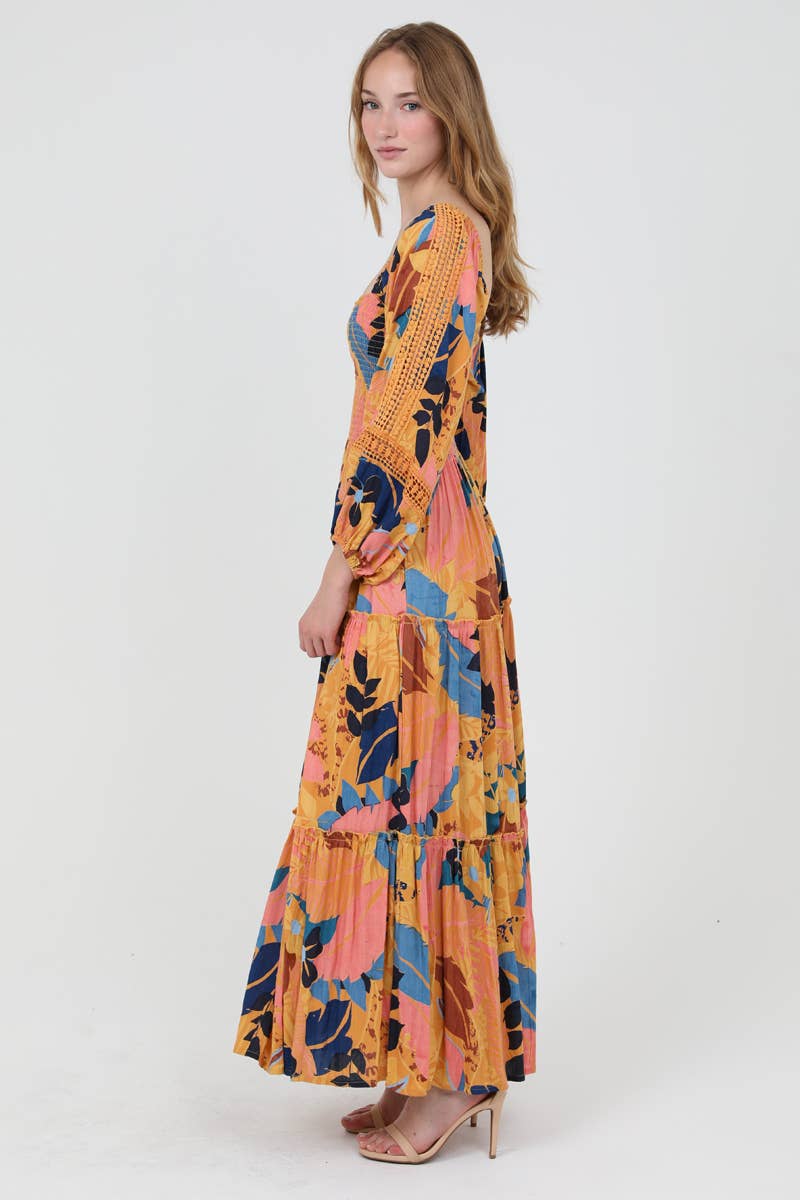 Solara Boho Maxi Dress
