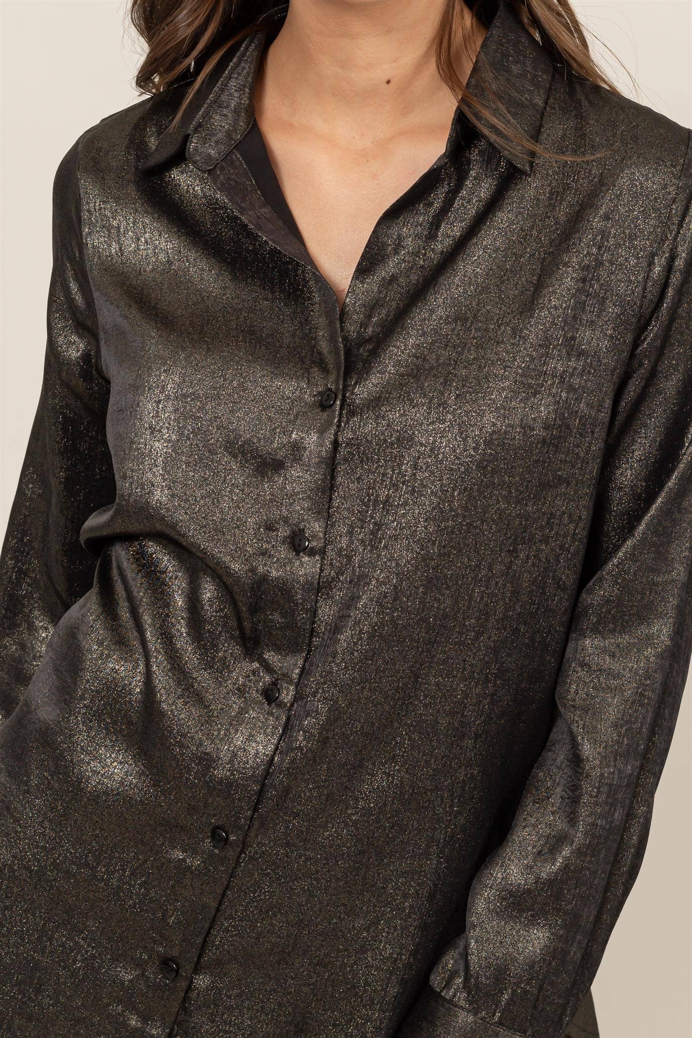 Shimmer Down Gypsy Blouse