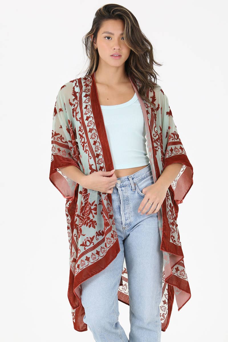 Velvet Mirage Kimono