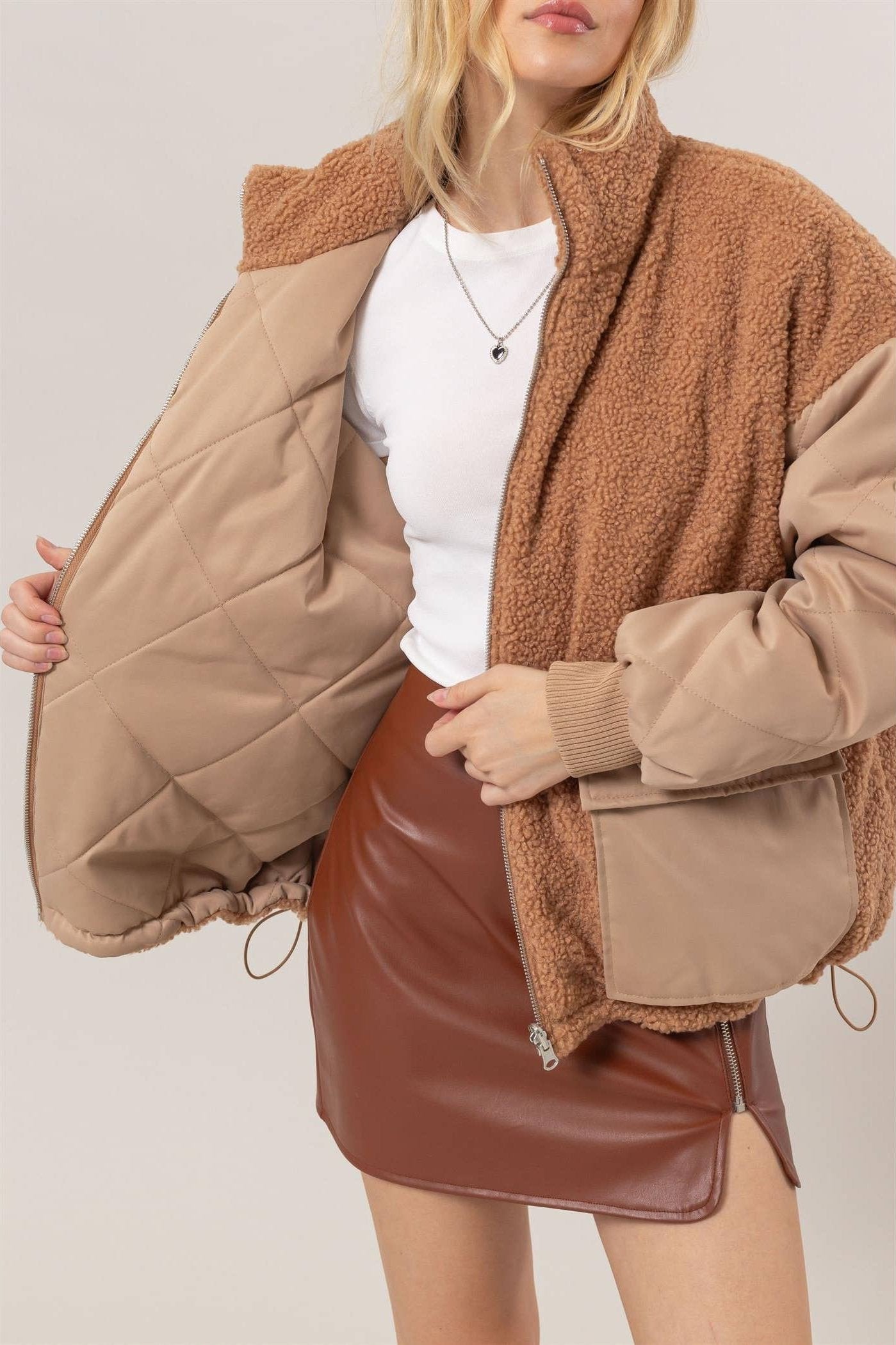 Reversible Puffer Gypsy Jacket