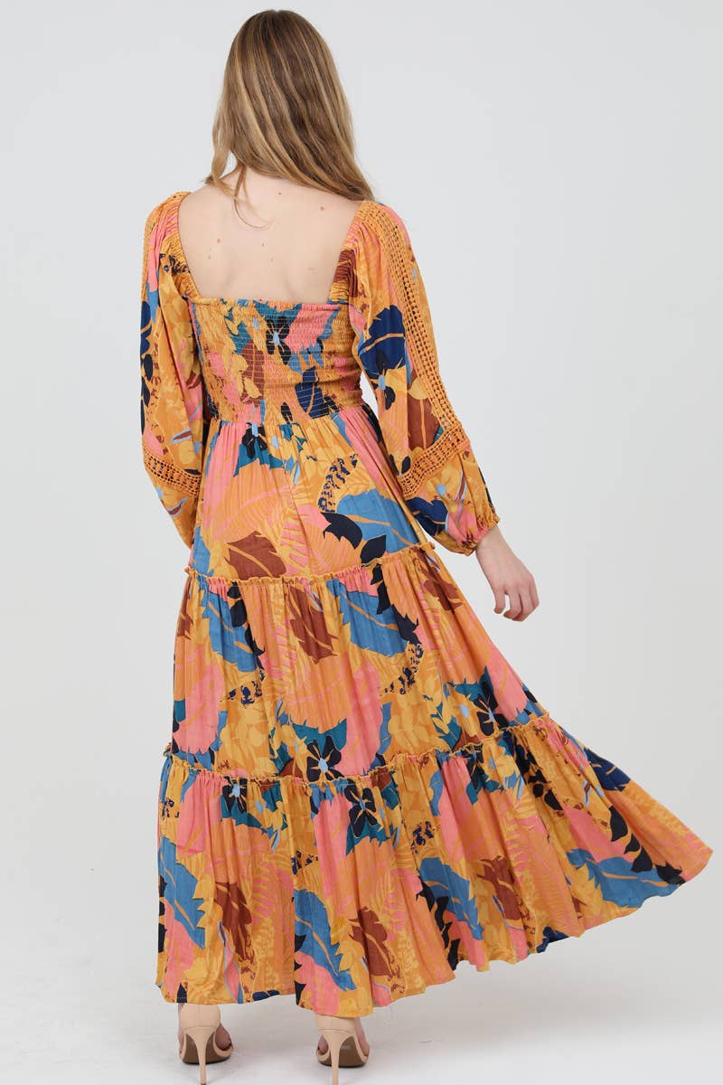 Solara Boho Maxi Dress