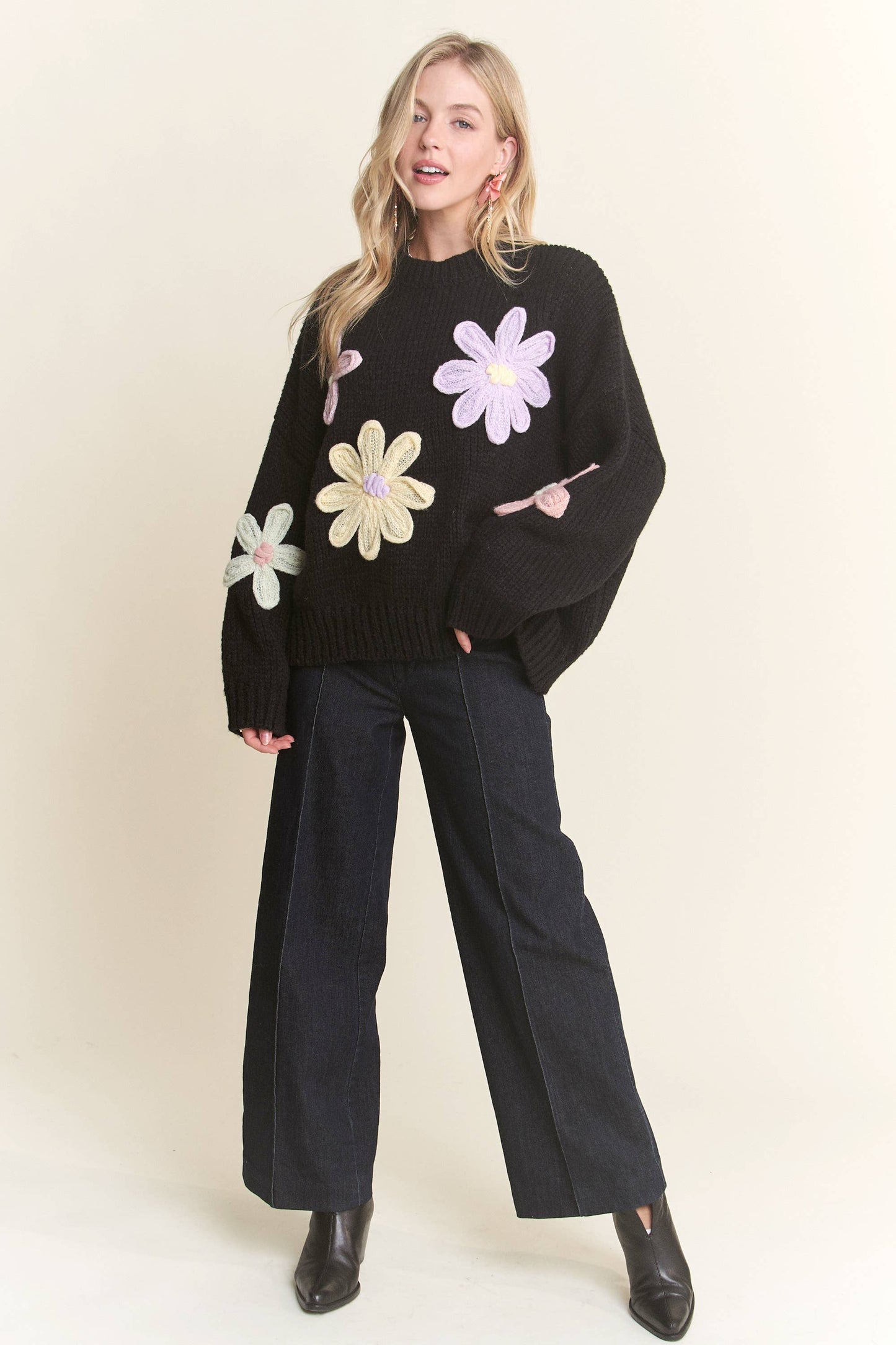 Flower Babe Gypsy Sweater