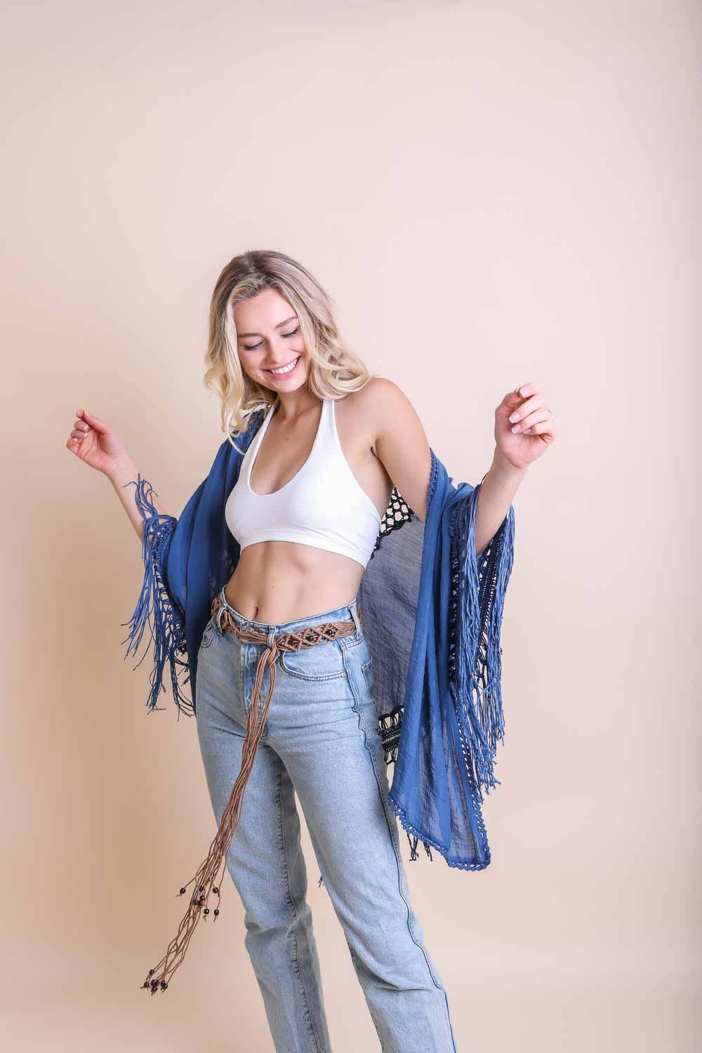 Crochet Medallion Gypsy Kimono