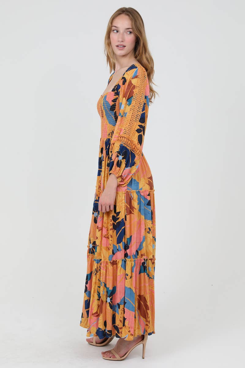 Solara Boho Maxi Dress