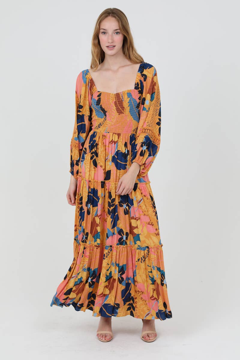 Solara Boho Maxi Dress