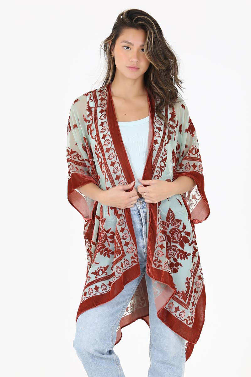 Velvet Mirage Kimono
