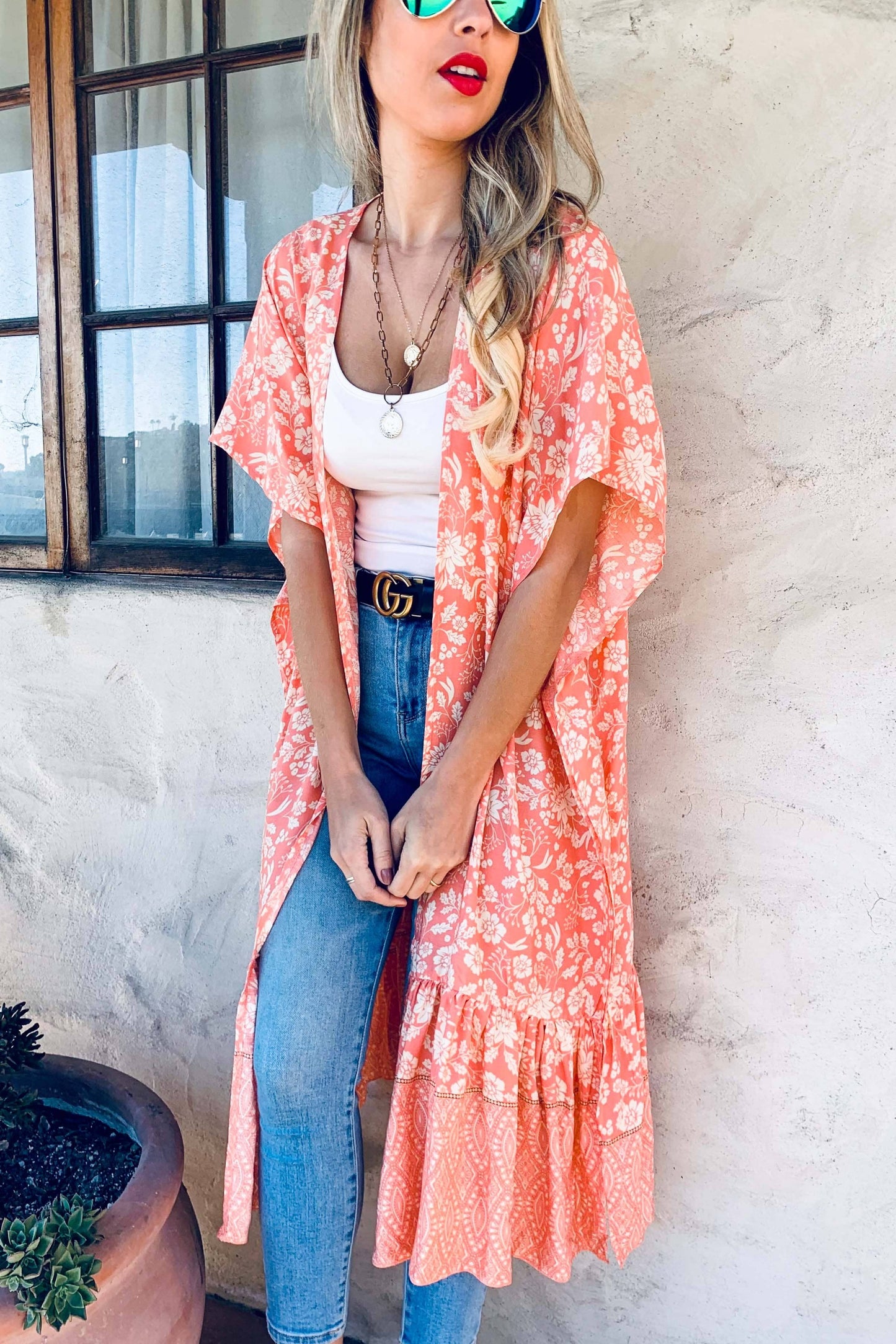 Blush Me Gypsy Kimono