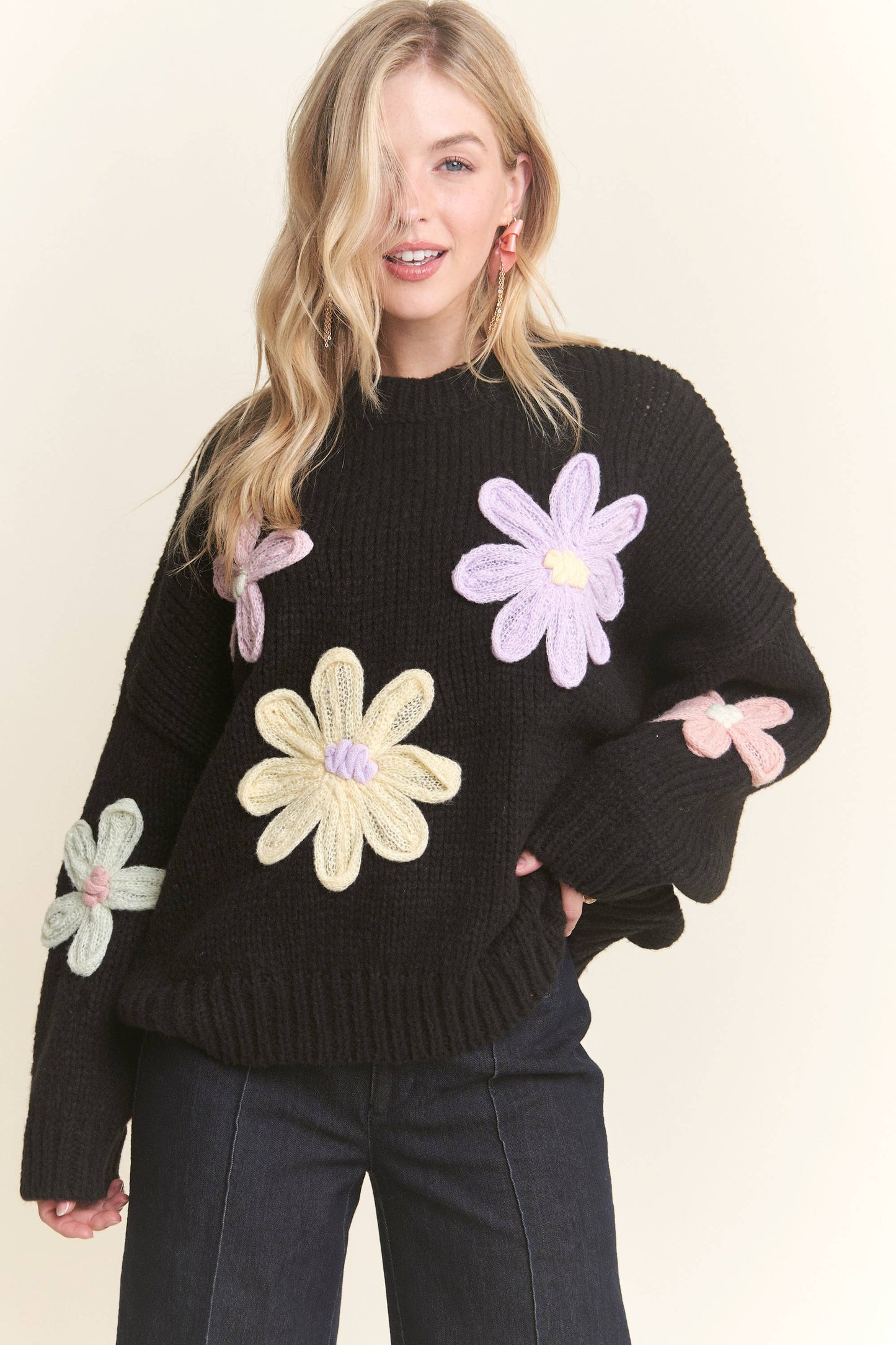 Flower Babe Gypsy Sweater