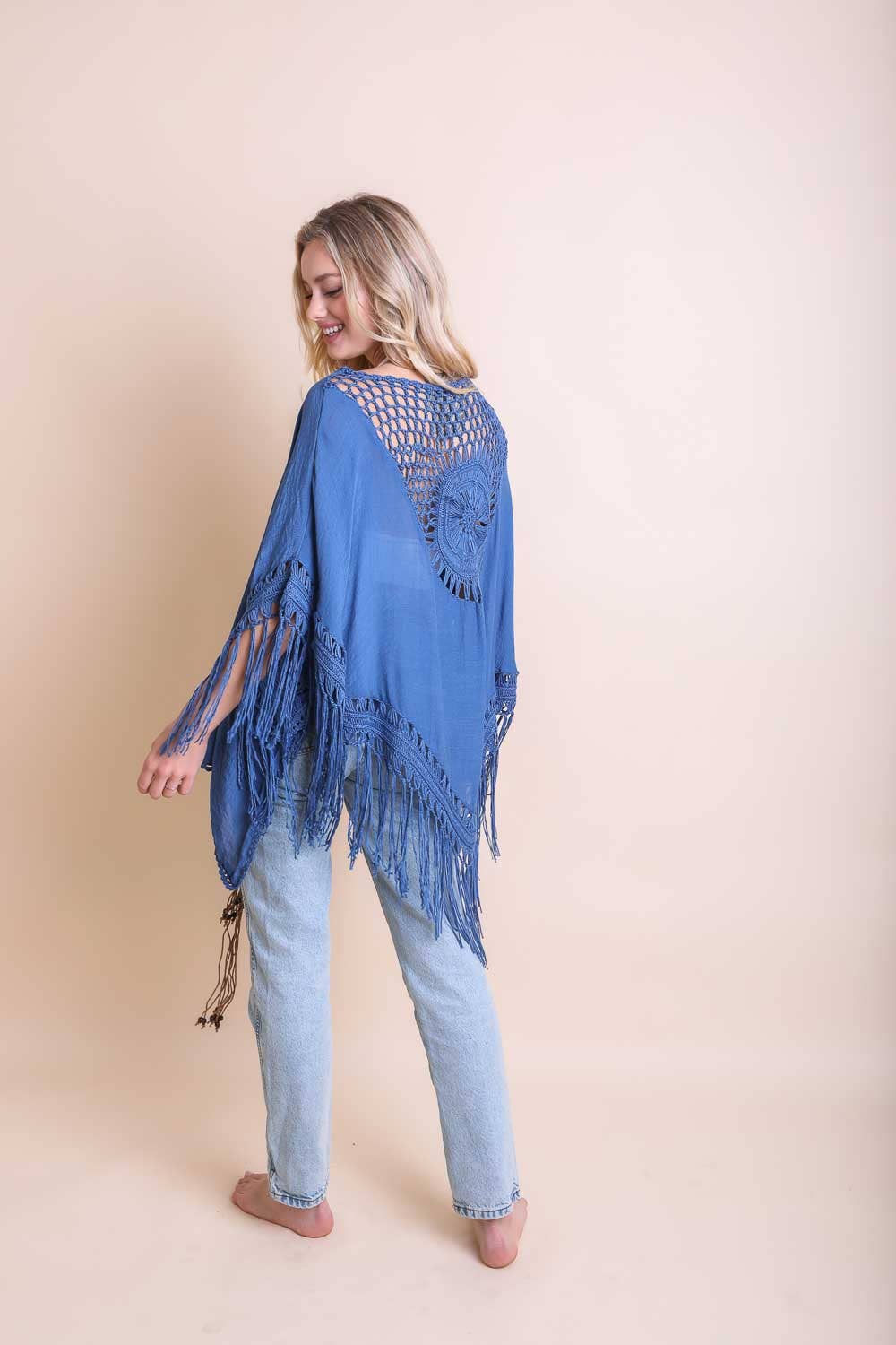 Crochet Medallion Gypsy Kimono