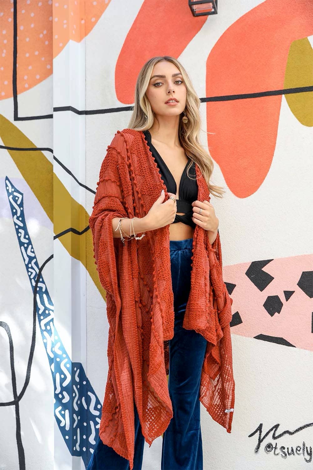 Zig Zag Gypsy Kimono