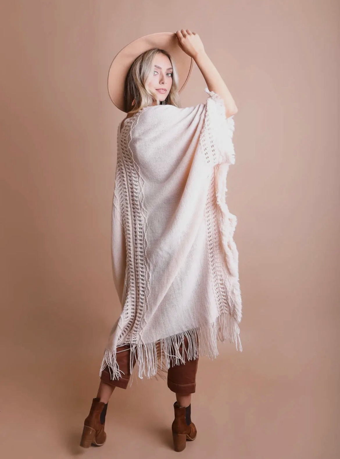 Frayed Gypsy Ruana