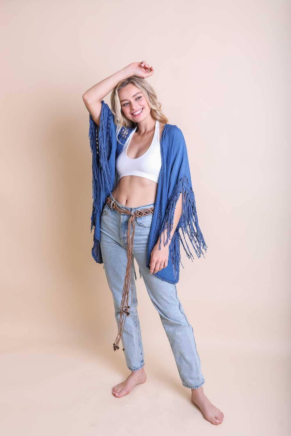 Crochet Medallion Gypsy Kimono