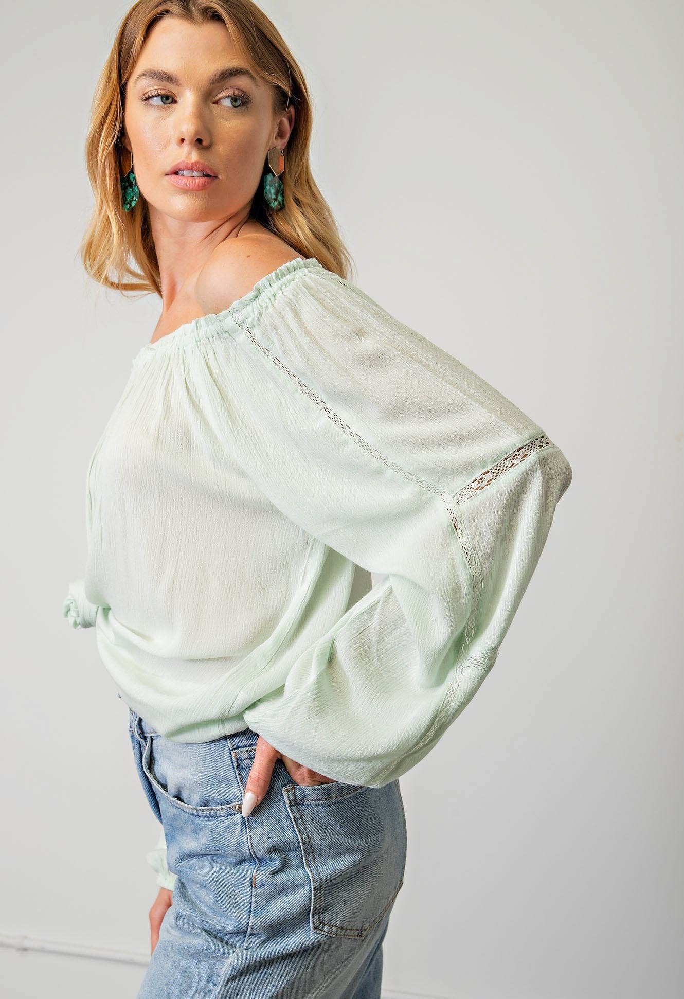 Lace Gypsy Blouse