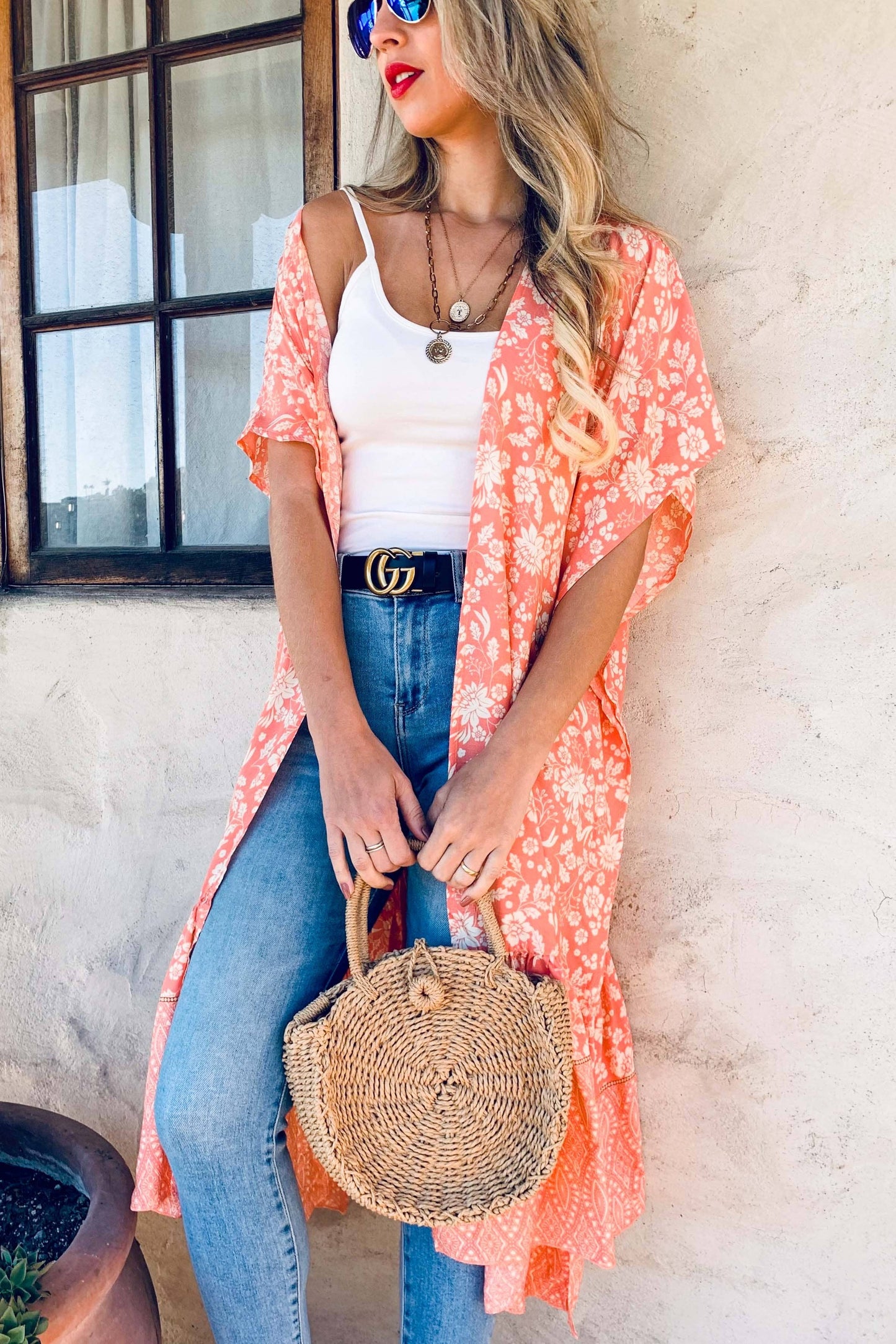 Blush Me Gypsy Kimono