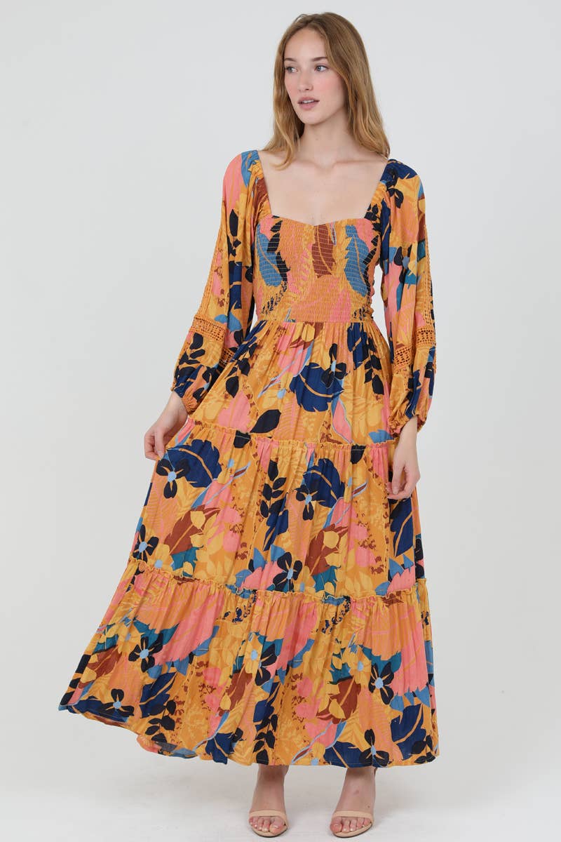 Solara Boho Maxi Dress