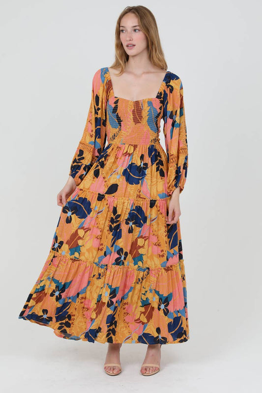 Solara Boho Maxi Dress