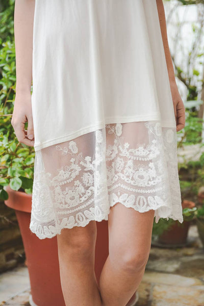 Midi Slip V-Neck Gypsy Dress
