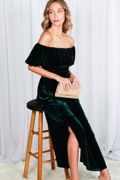 Velvet Romance Gypsy Dress