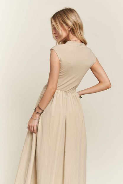 Cute & Khaki Gypsy Dress