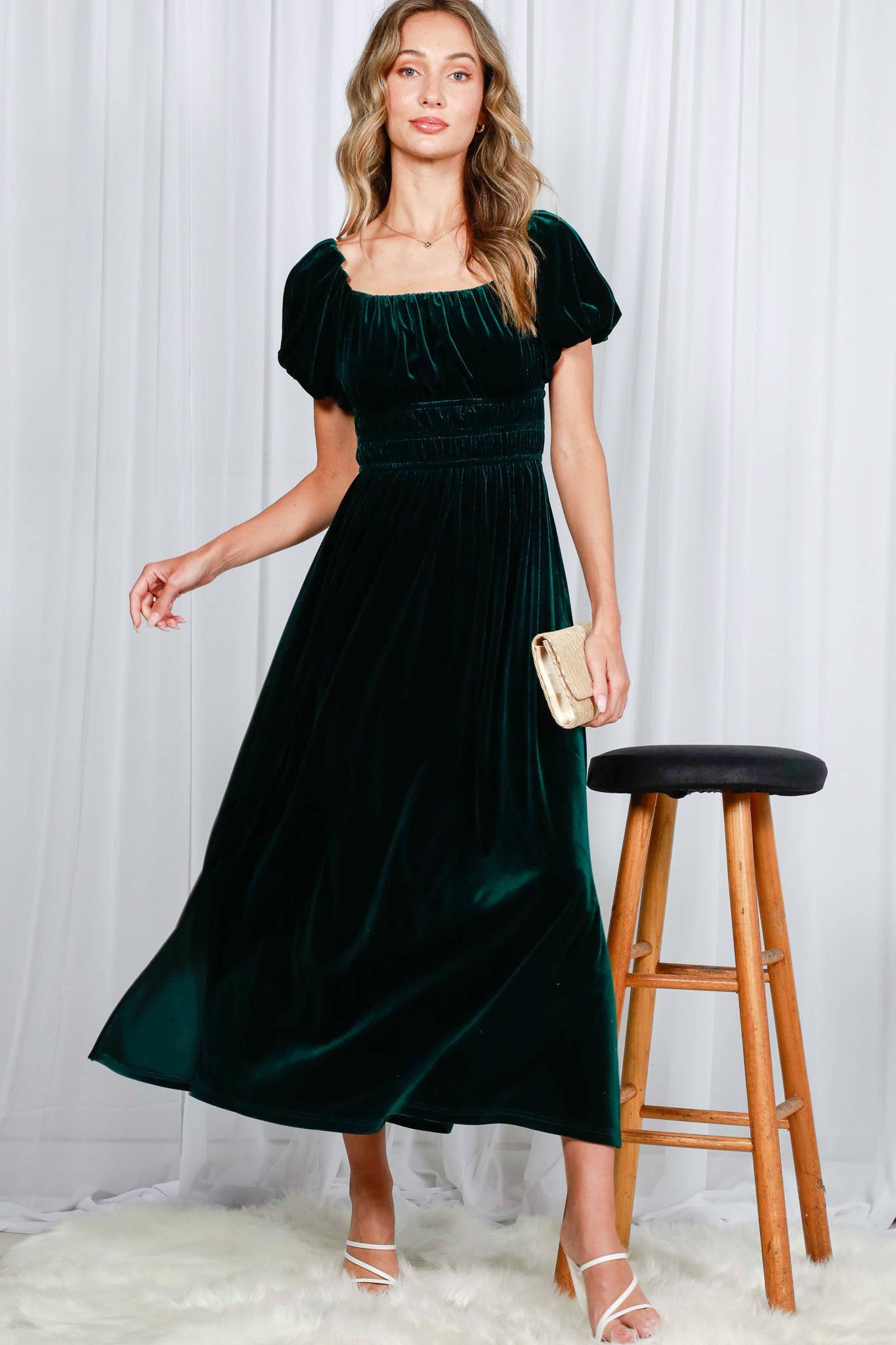Velvet Romance Gypsy Dress