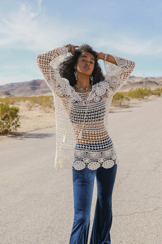 Ivory Gypsy Tunic