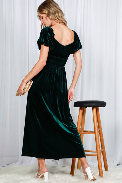 Velvet Romance Gypsy Dress