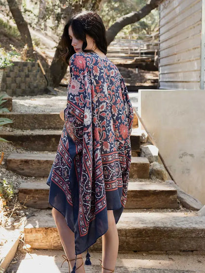 Berry Blossom Gypsy Kimono