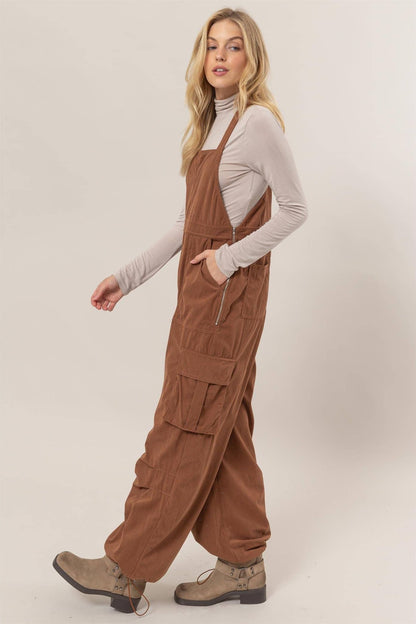 Brown Corduroy Gypsy Overalls