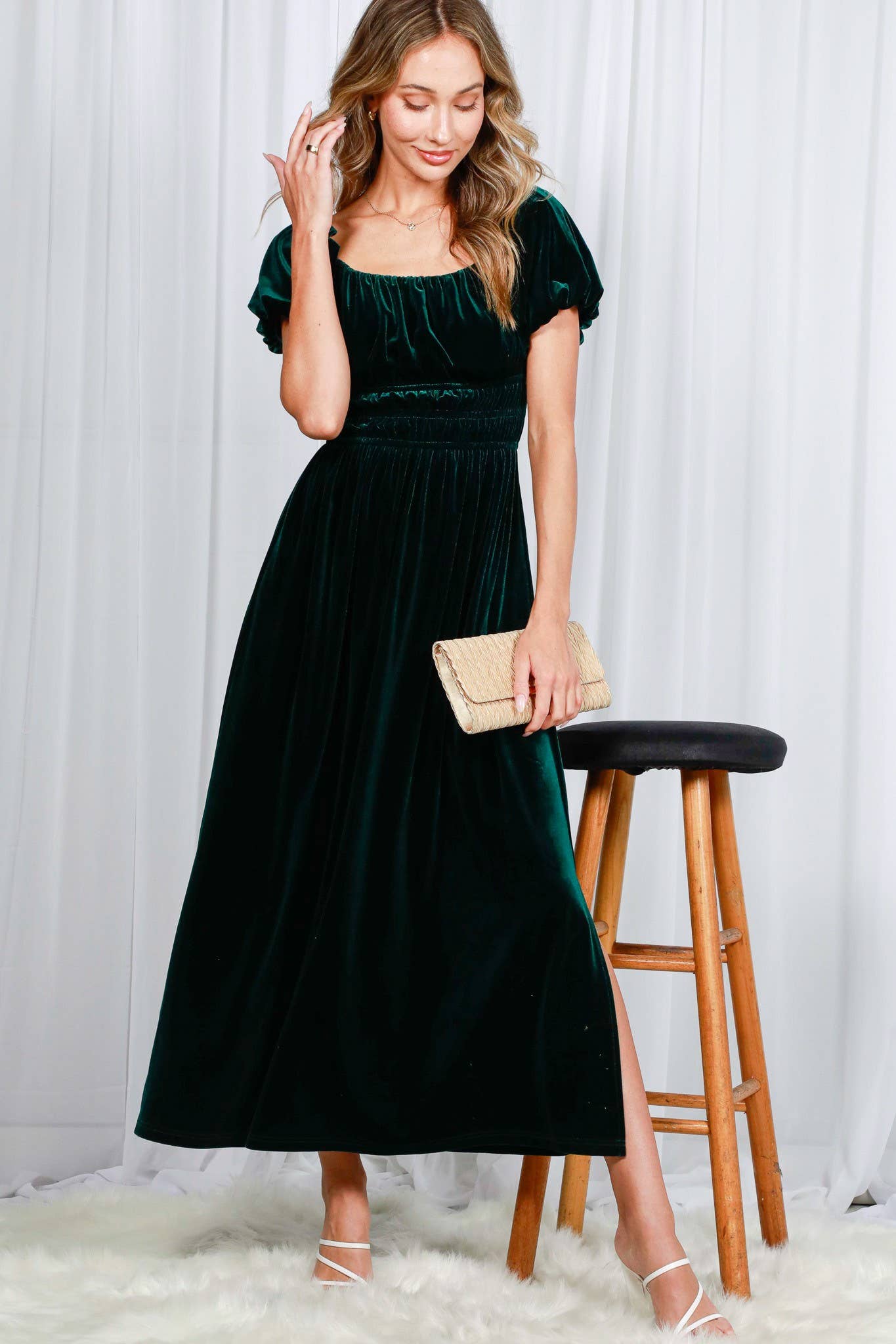 Velvet Romance Gypsy Dress