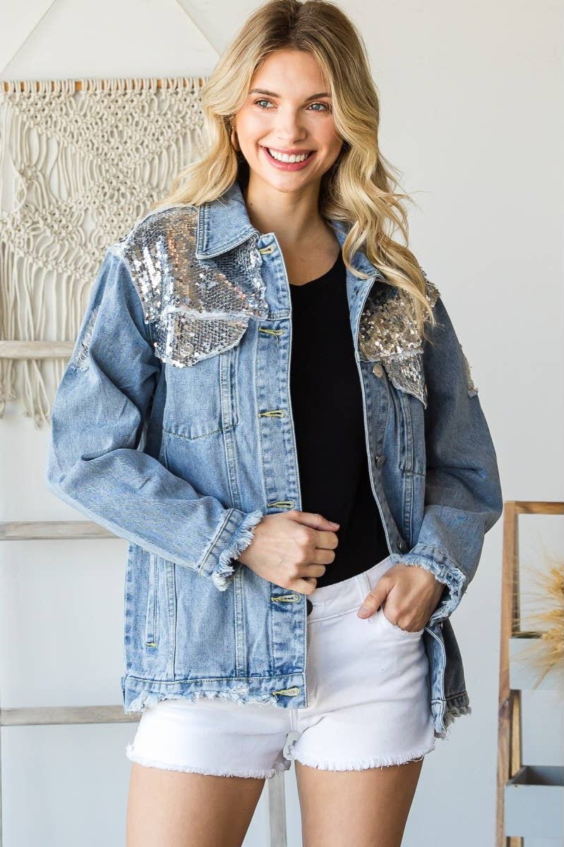 Medium Denim Gypsy Jacket