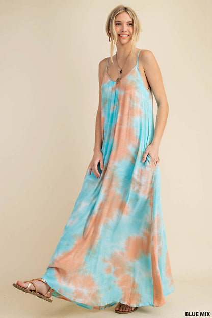 Tie-Dye Gypsy Dress