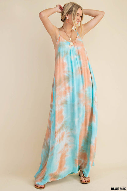 Tie-Dye Gypsy Dress