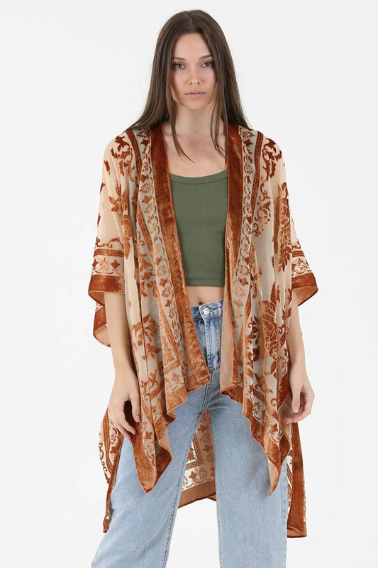 Velvet Mirage Kimono