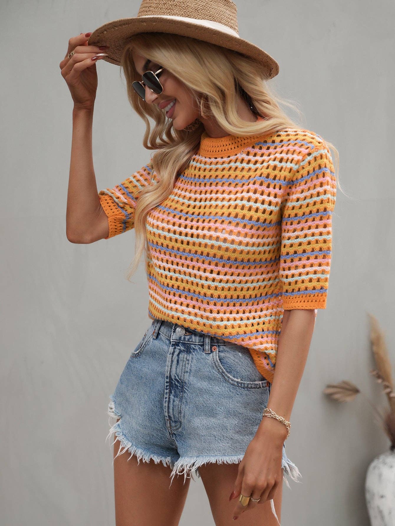 Citrus Gypsy Top