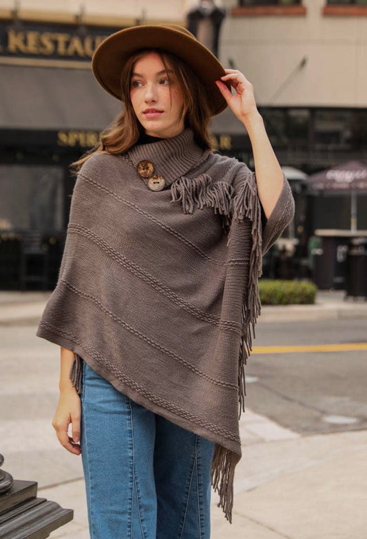 Fringe Gypsy Poncho