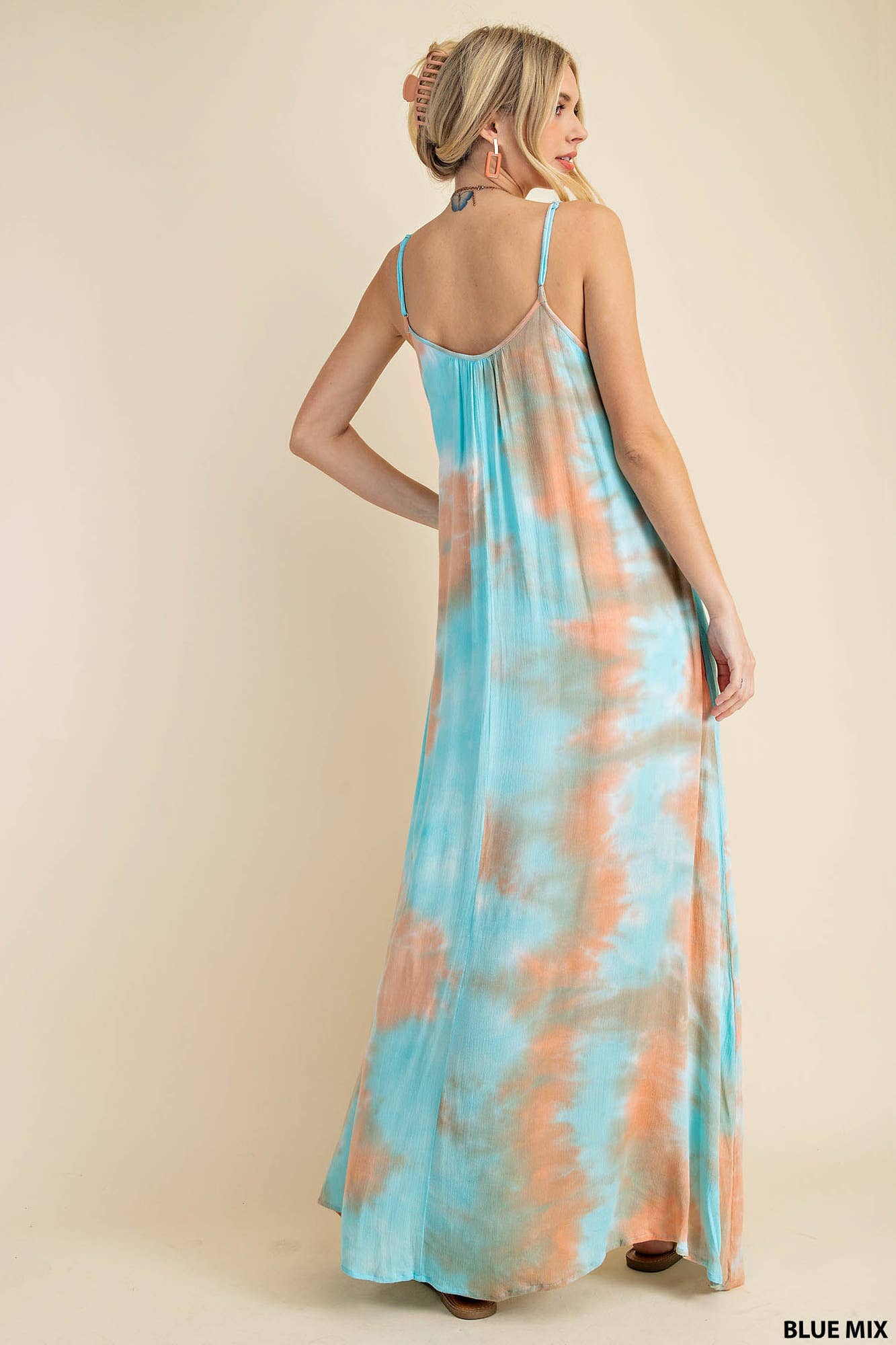 Tie-Dye Gypsy Dress