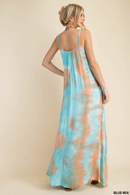 Tie-Dye Gypsy Dress