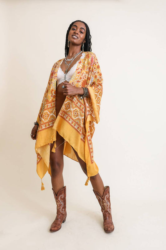 Tequila Sunrise Gypsy Kimono